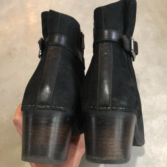 Dansko Black Suede Booties - Picture 6 of 13